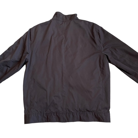 Vintage Gap Men’s Brown Jacket Size M Full Zip Lined Zip Cuffs Classic Neutral - Picture 5 of 9